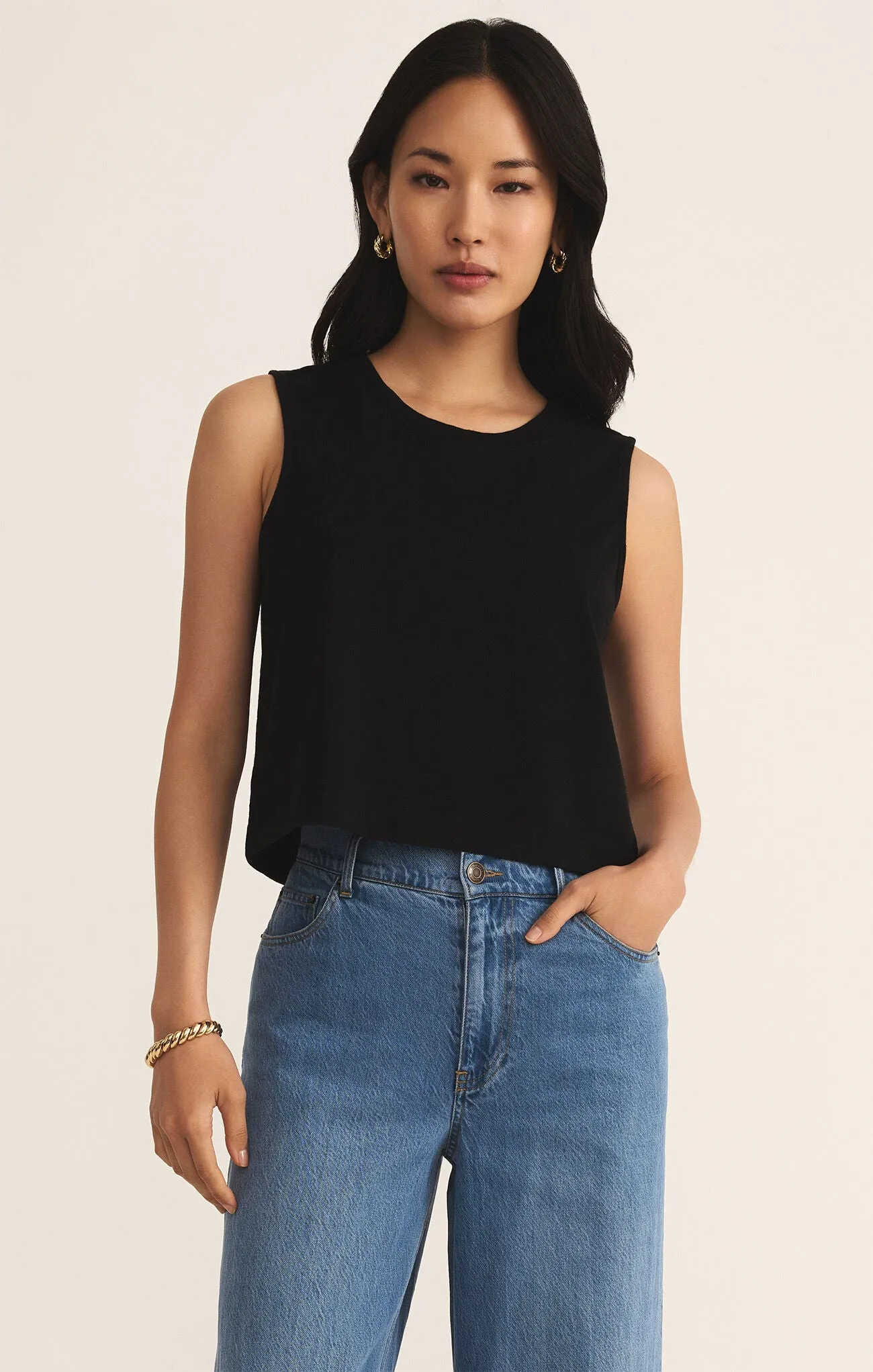 The Sloane Jersey Muscle Tank