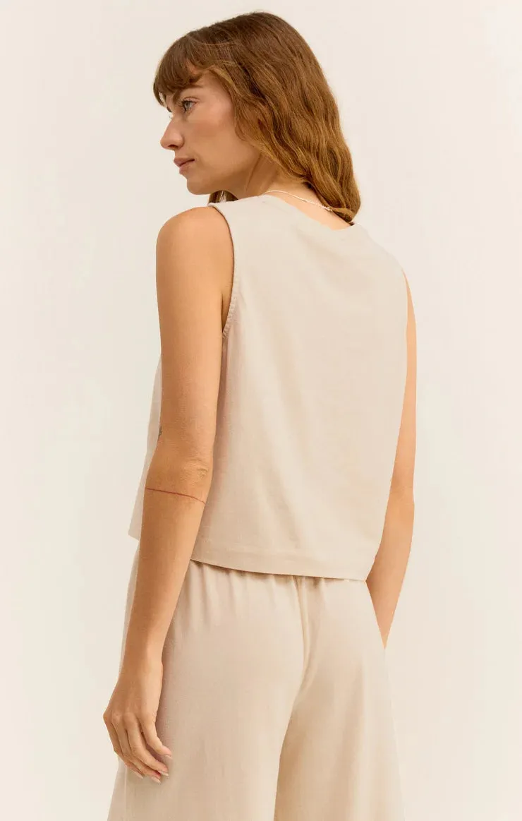 The Sloane Jersey Muscle Tank