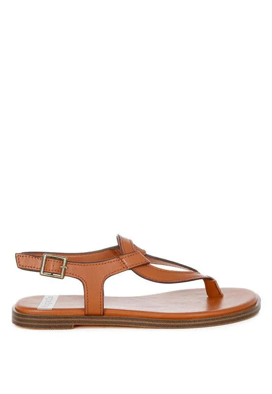 Thong Cut-Out Flats