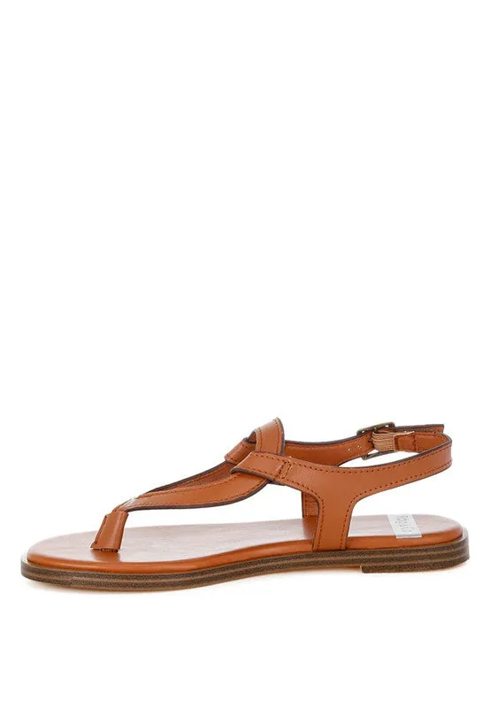 Thong Cut-Out Flats