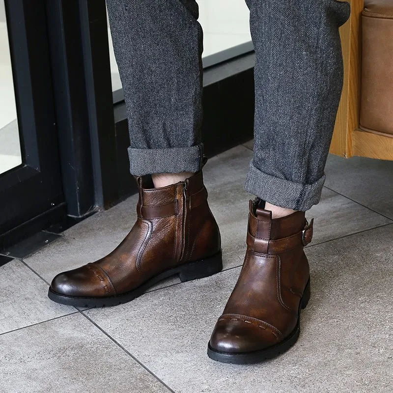 Trendy Breathable Chelsea Boots Comfortable Versatile Short Boots