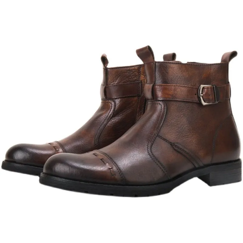 Trendy Breathable Chelsea Boots Comfortable Versatile Short Boots