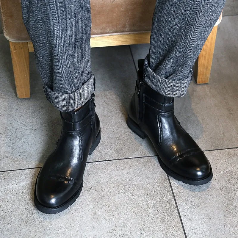 Trendy Breathable Chelsea Boots Comfortable Versatile Short Boots