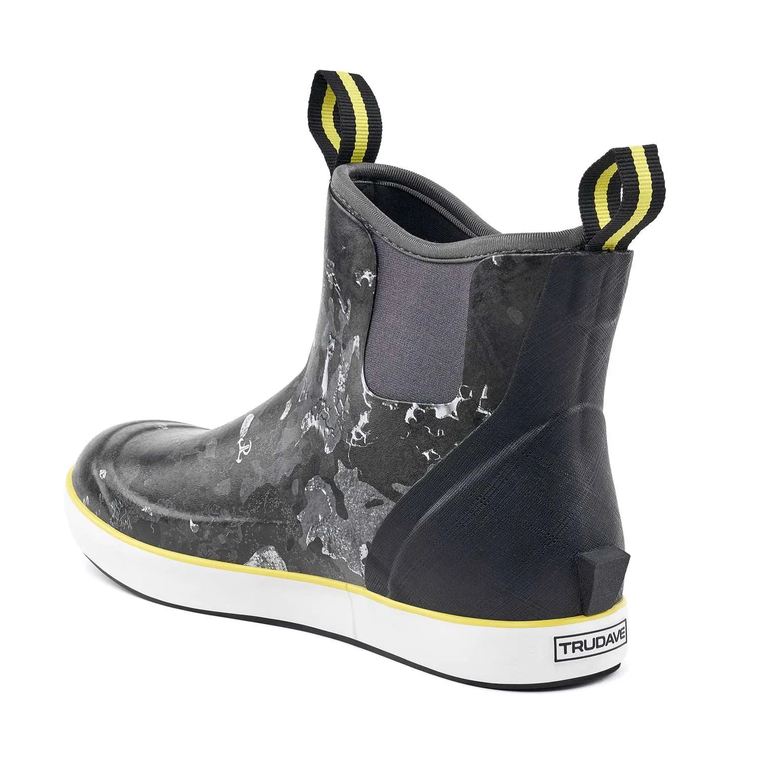 Trudave Midnight Camo 6.7" Stylish Fishing Deck Boots