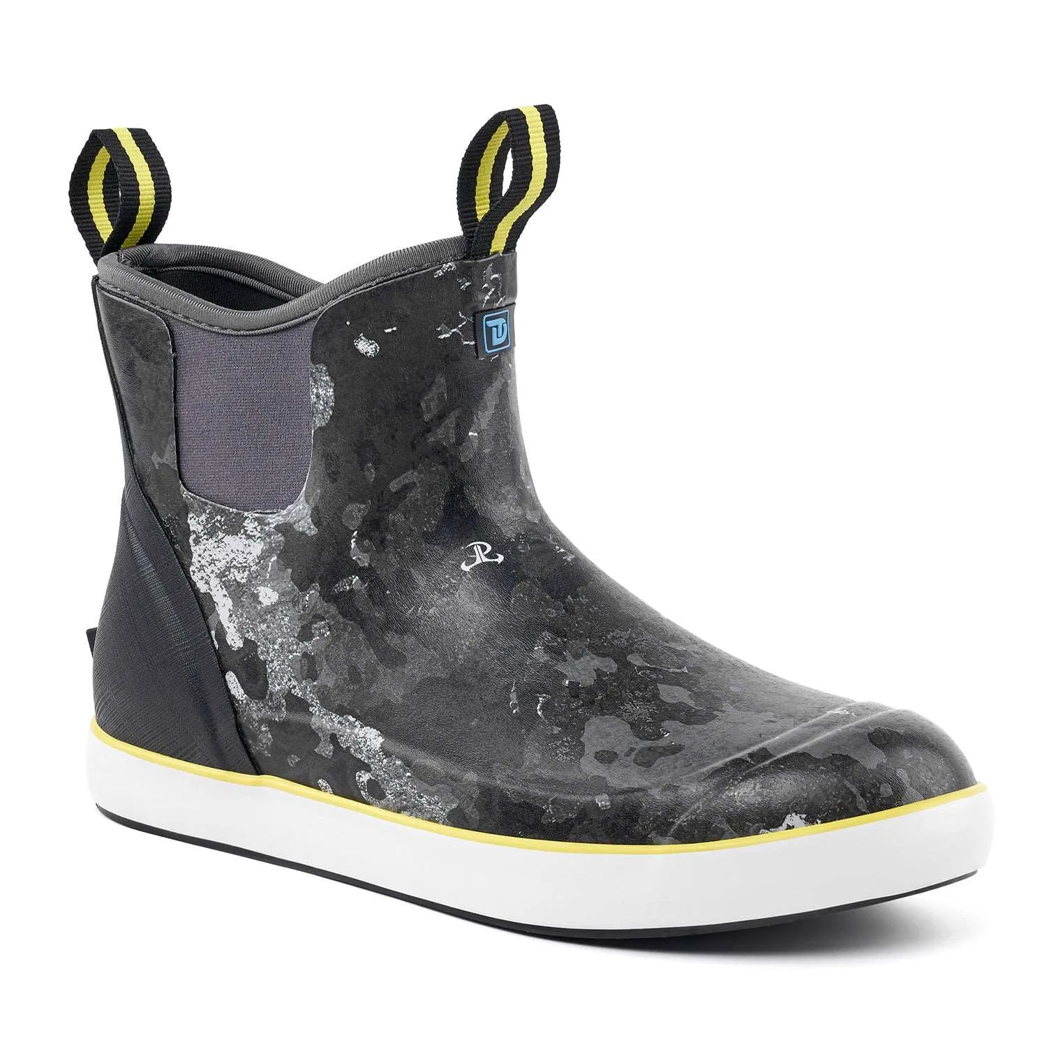 Trudave Midnight Camo 6.7" Stylish Fishing Deck Boots