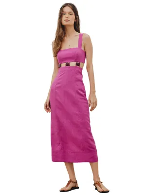 Tuane Detail Midi Dress ::RET