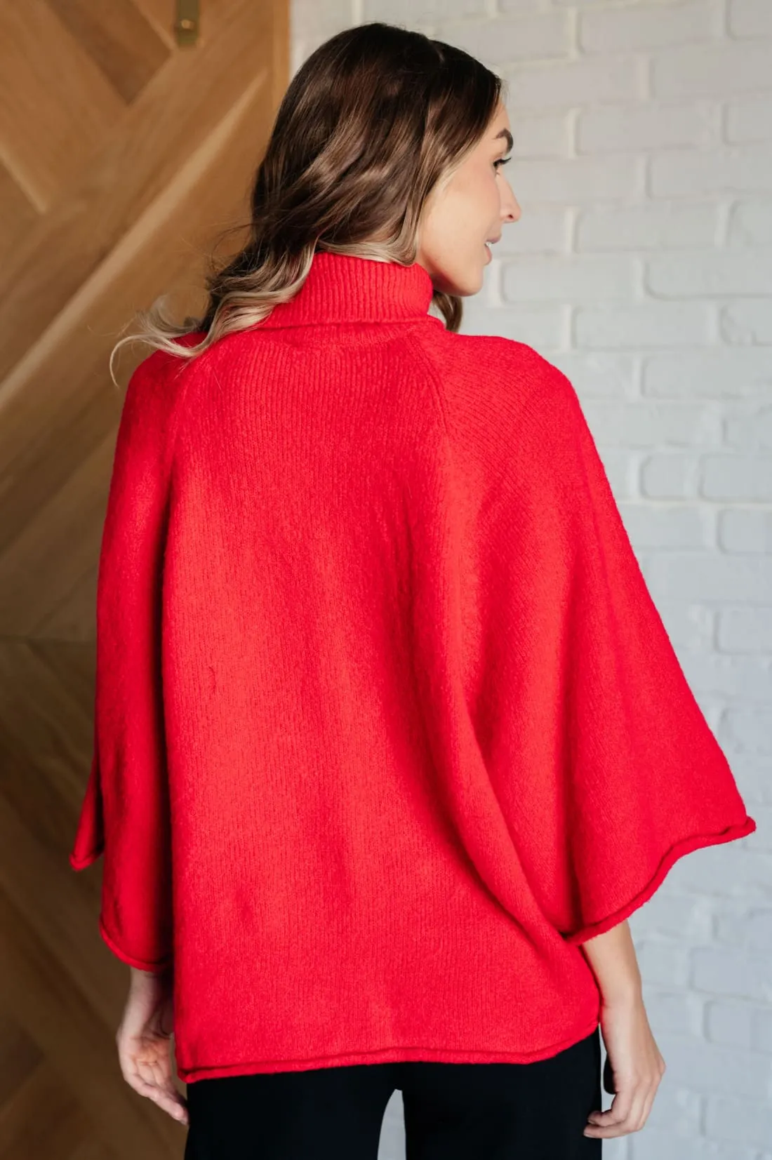 Turtleneck Tunic Sweater