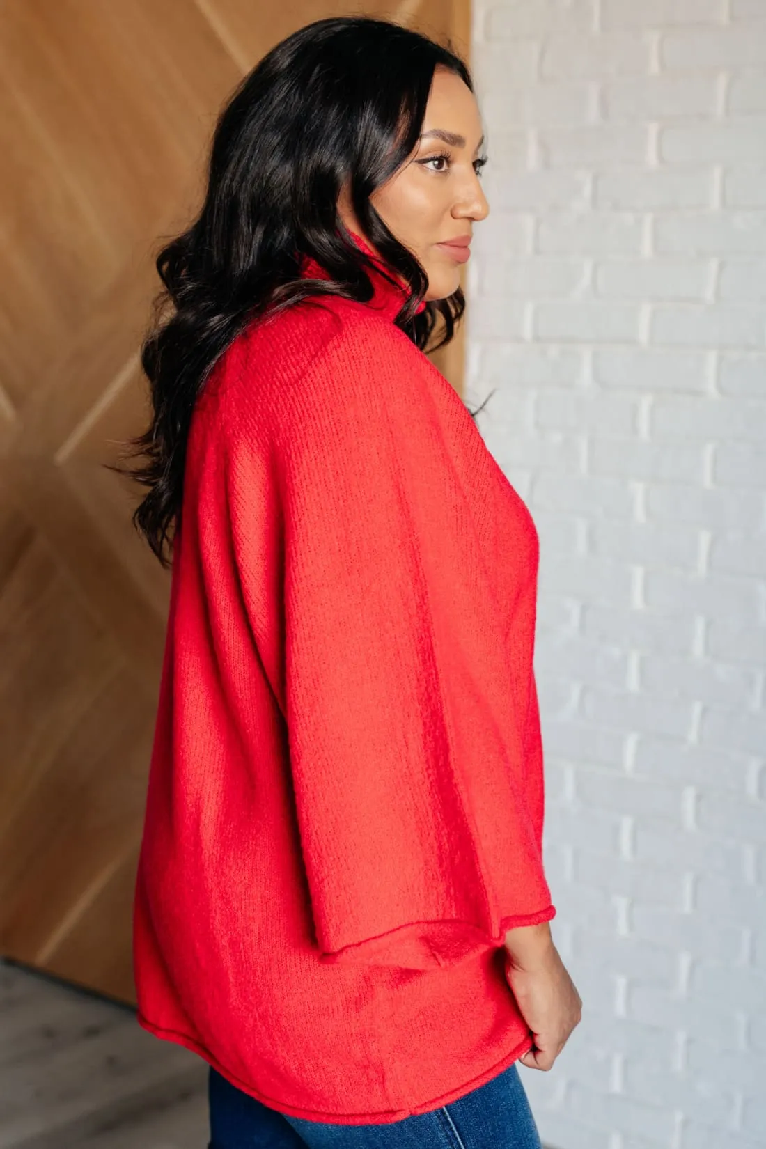 Turtleneck Tunic Sweater