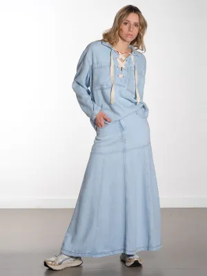 Tuxya Skirt - Light Blue