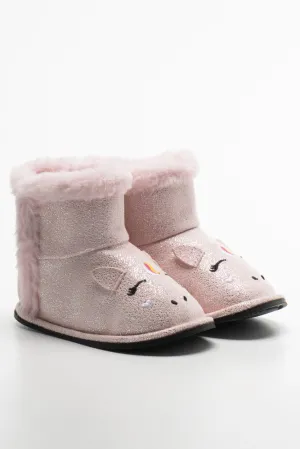 Unicorn Boots Light Pink
