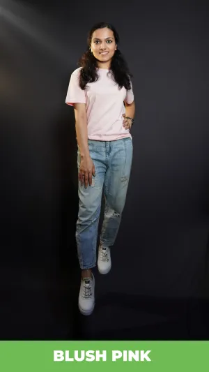 Unisex Blush Pink T shirt