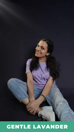 Unisex Gentle Lavender T shirt