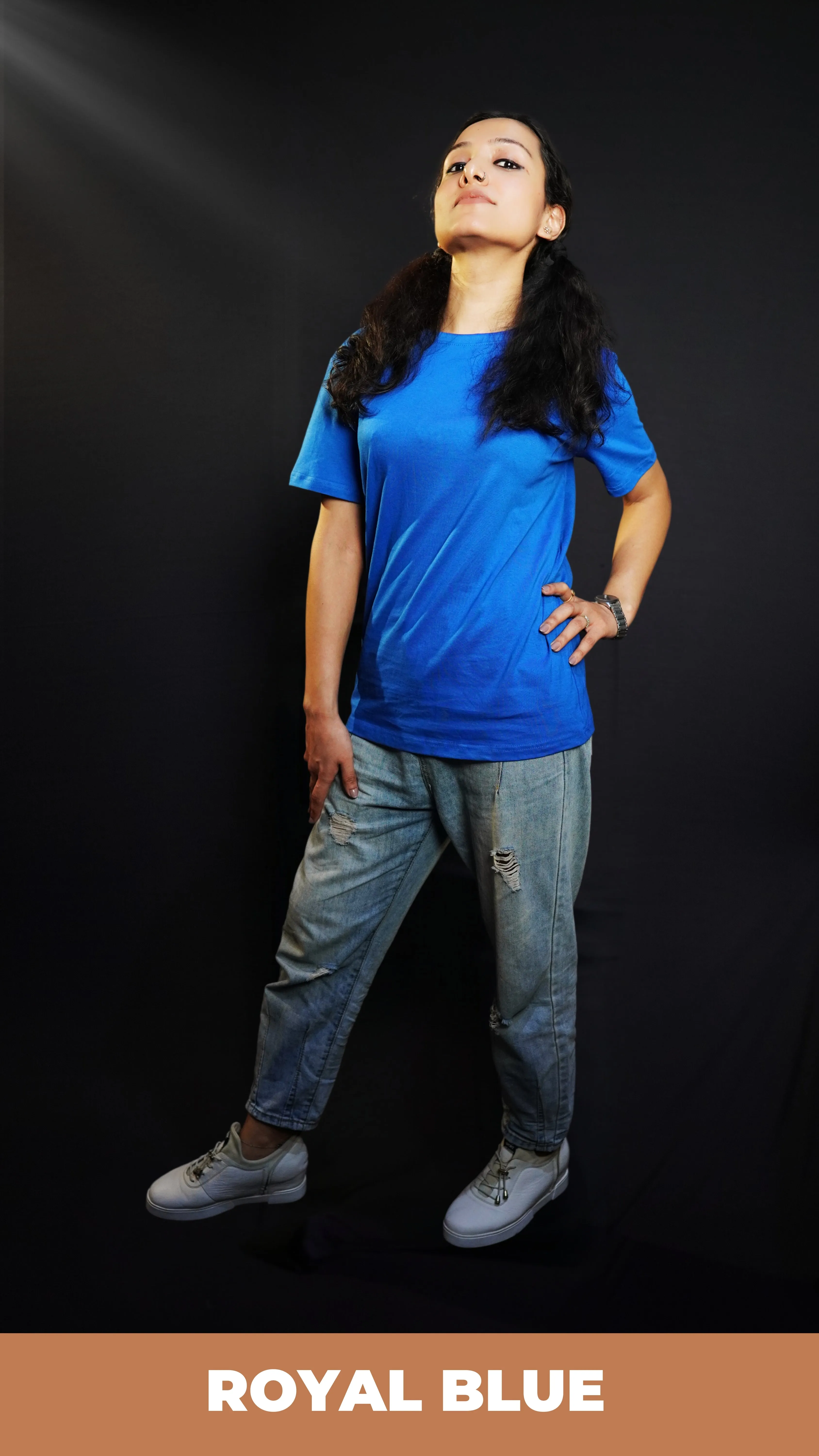 Unisex Royal Blue T shirt