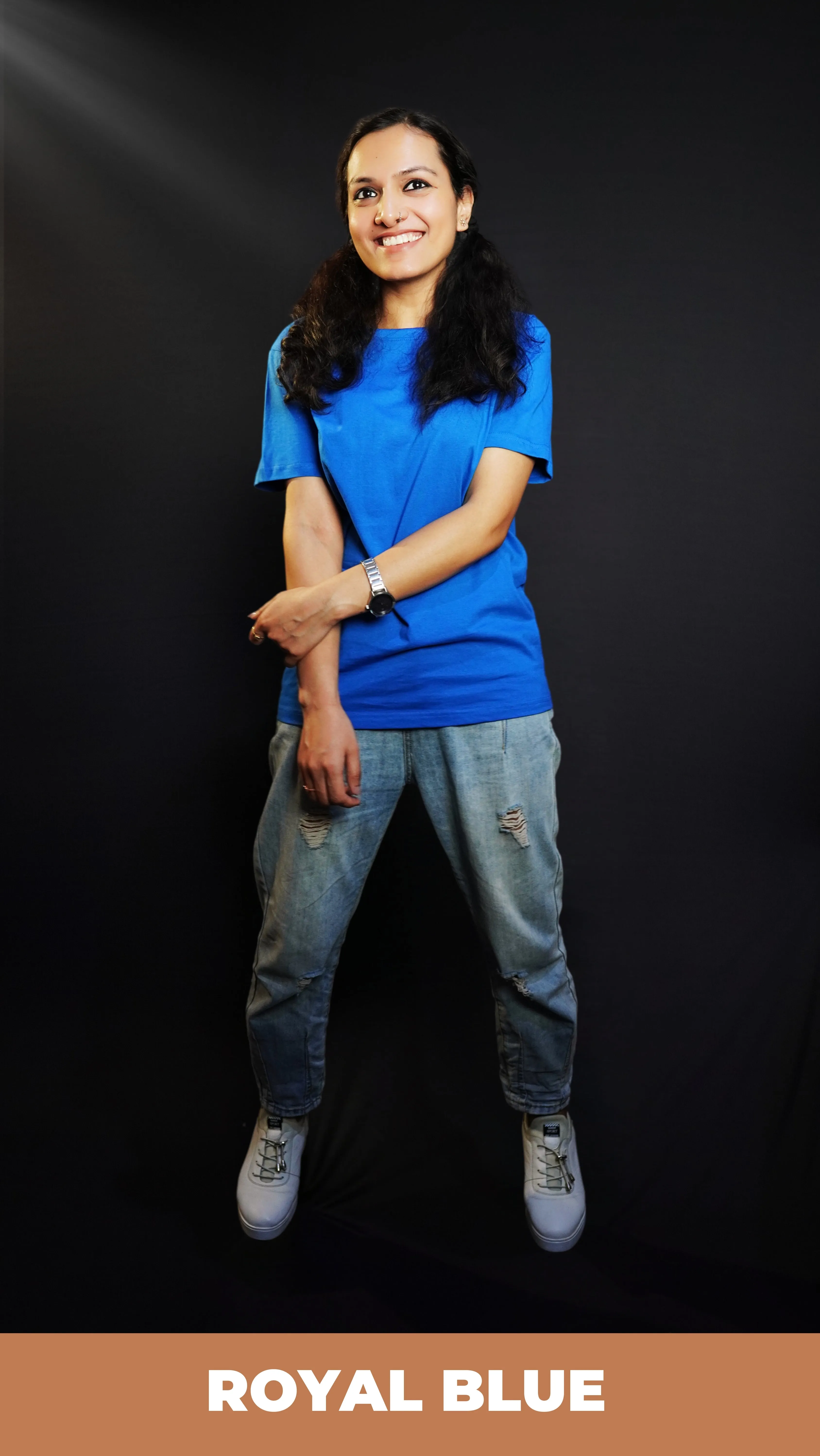 Unisex Royal Blue T shirt