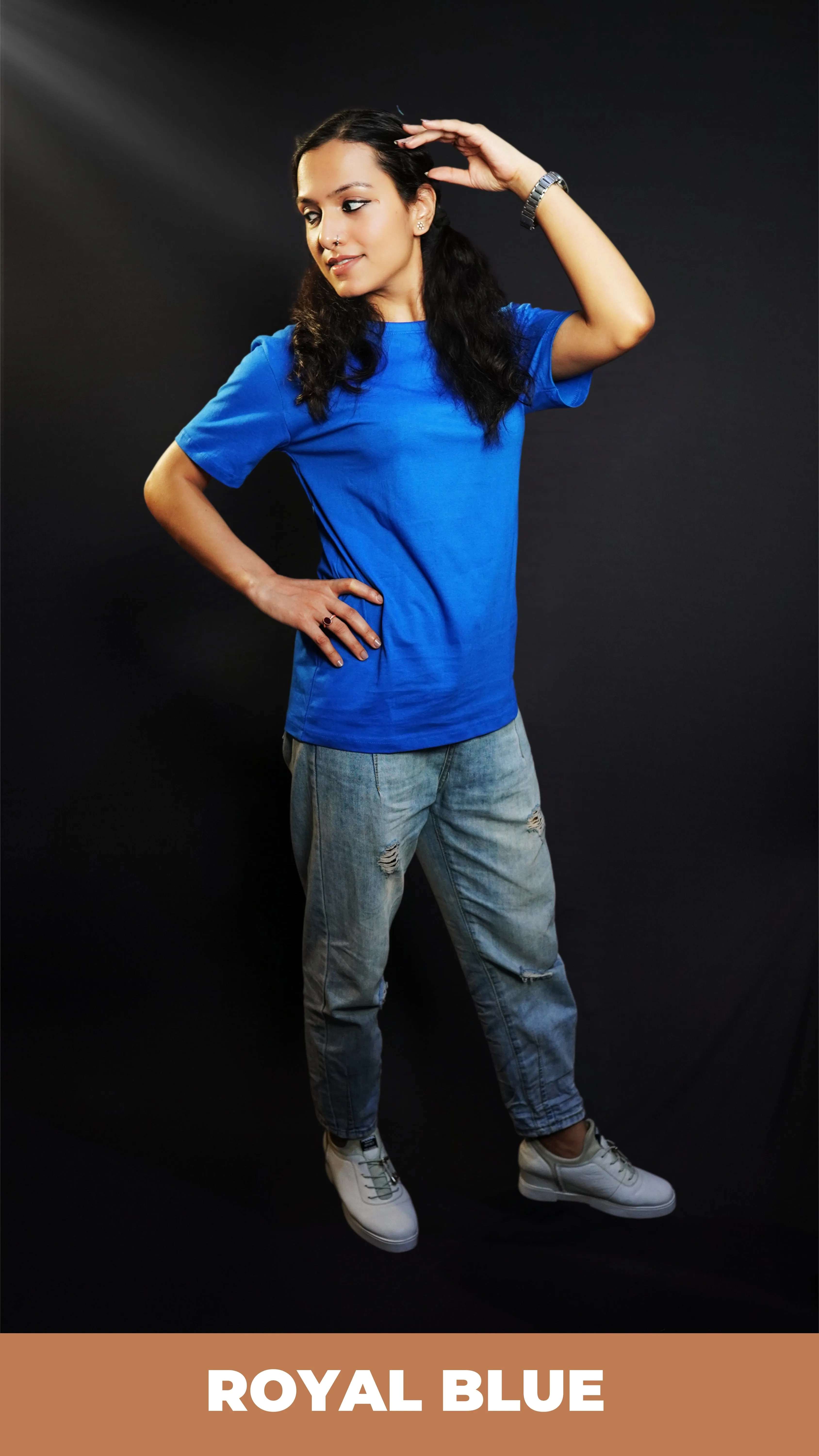 Unisex Royal Blue T shirt