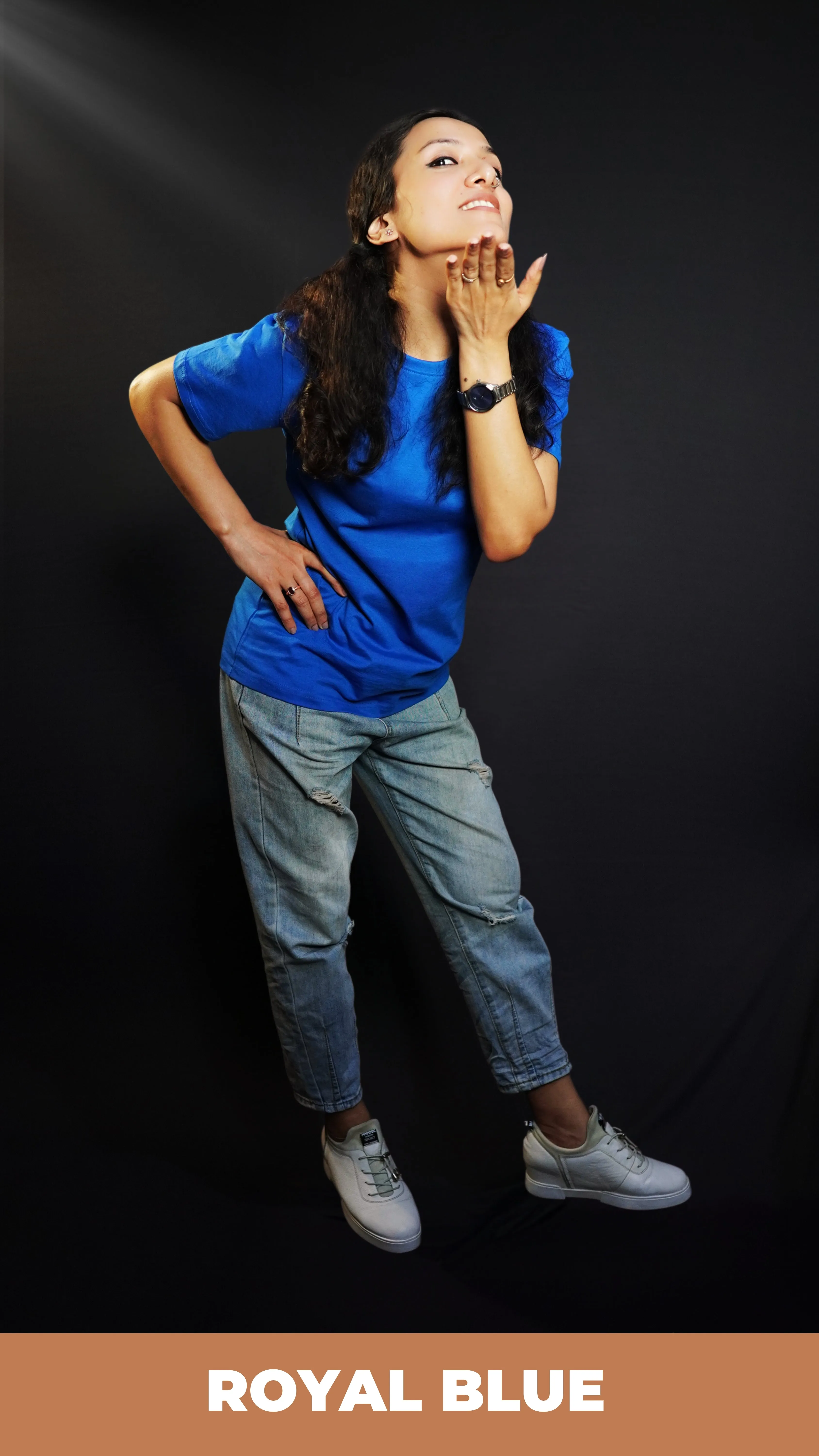 Unisex Royal Blue T shirt
