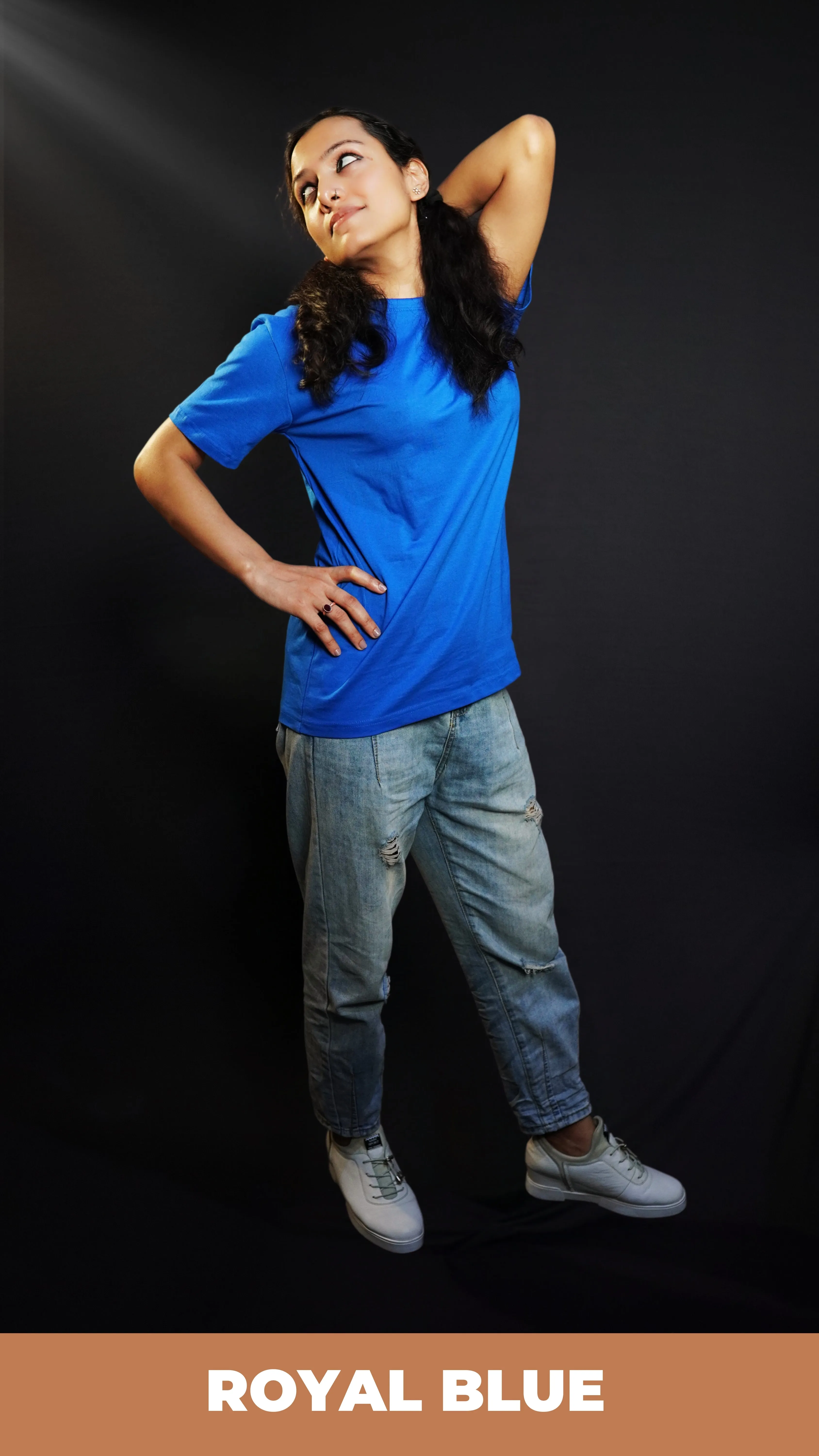 Unisex Royal Blue T shirt