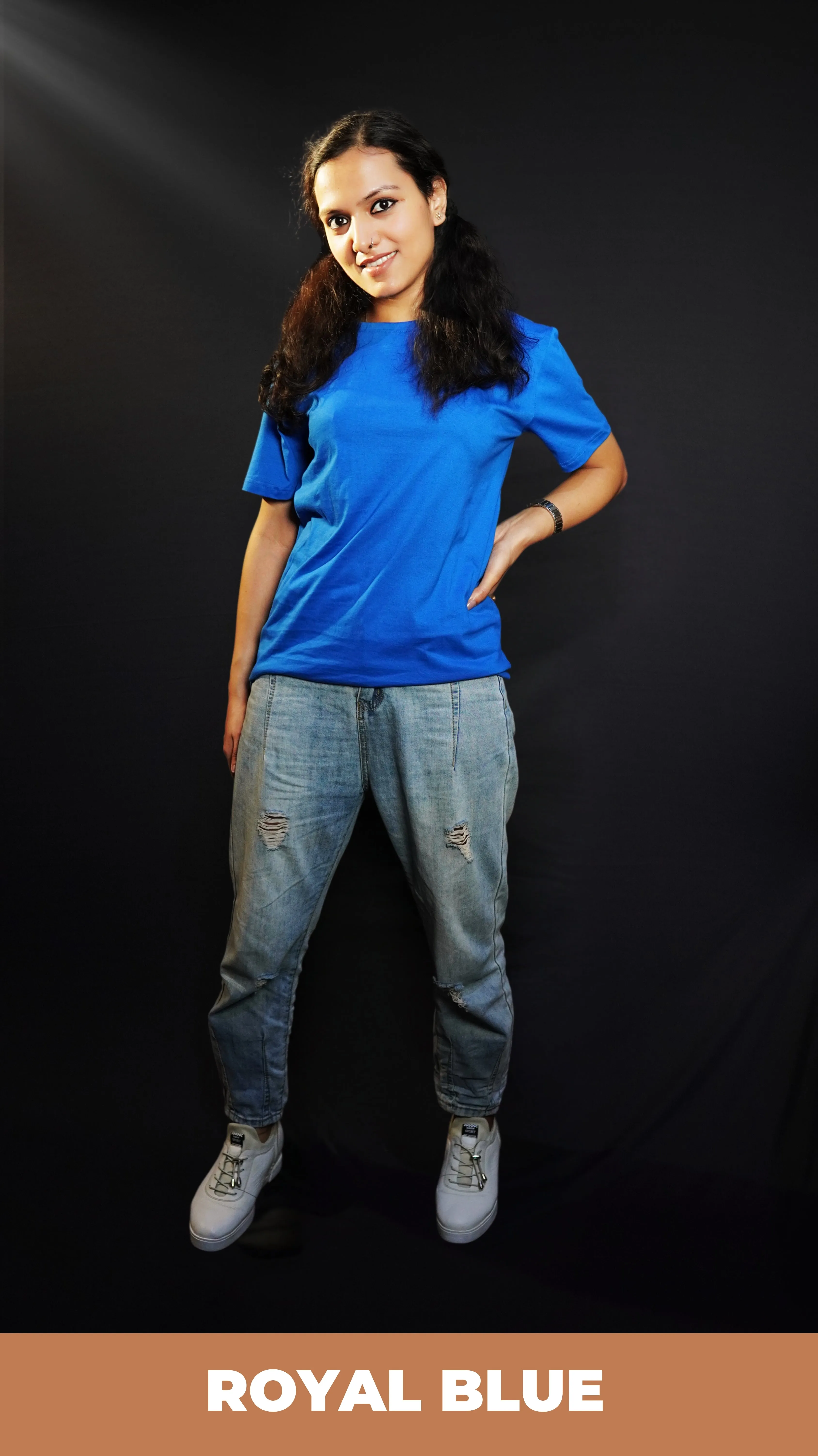 Unisex Royal Blue T shirt
