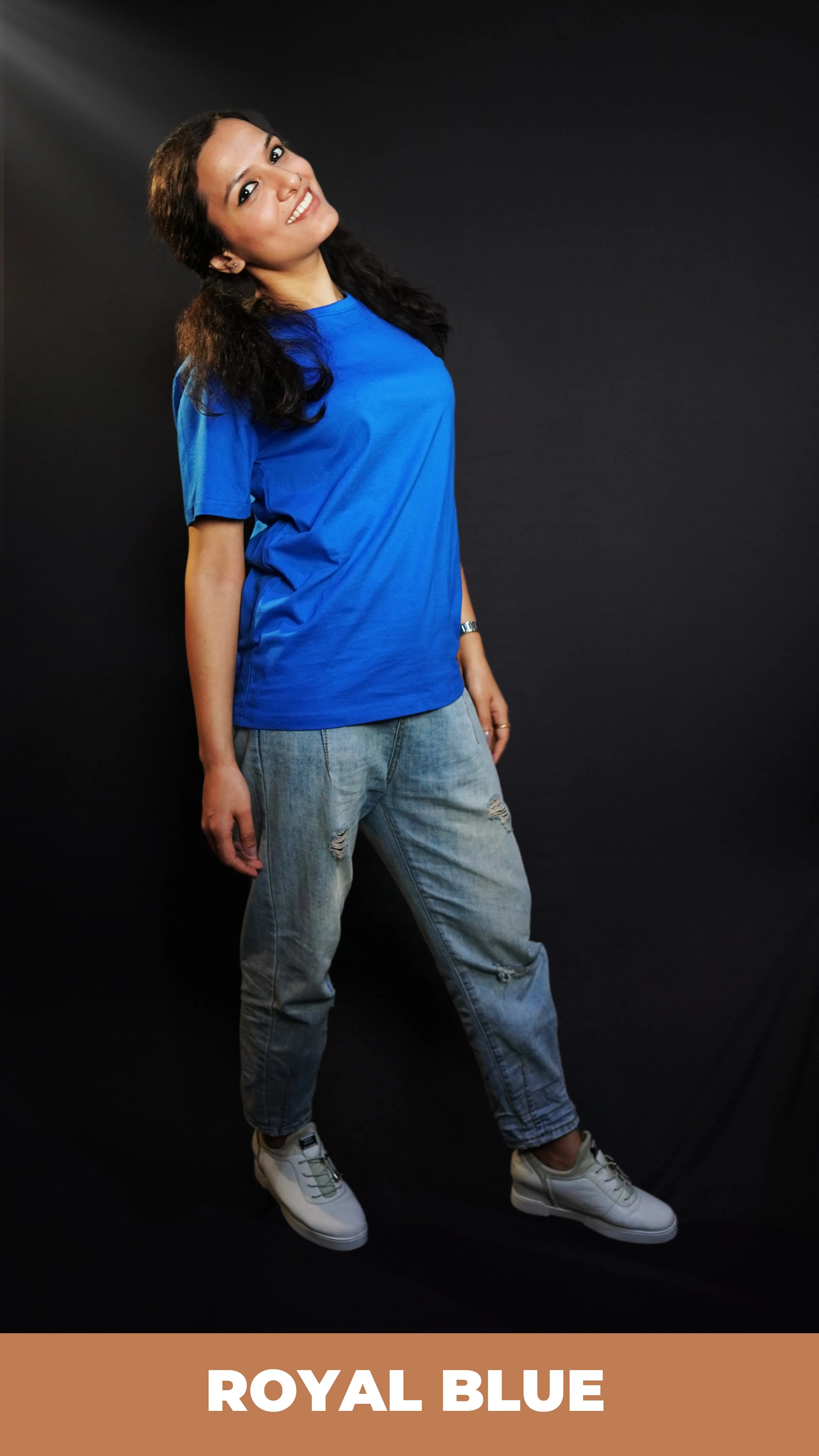 Unisex Royal Blue T shirt