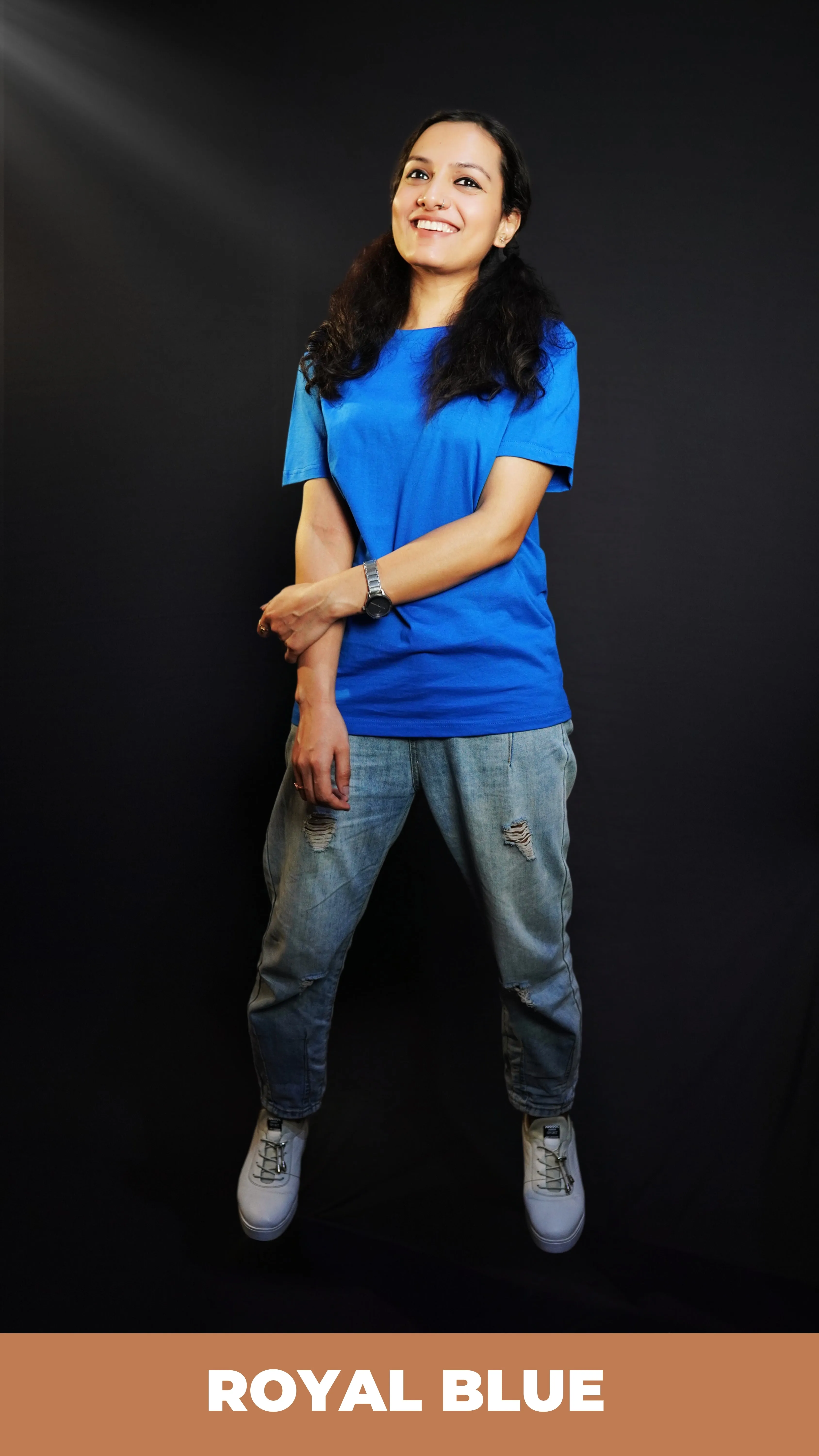 Unisex Royal Blue T shirt