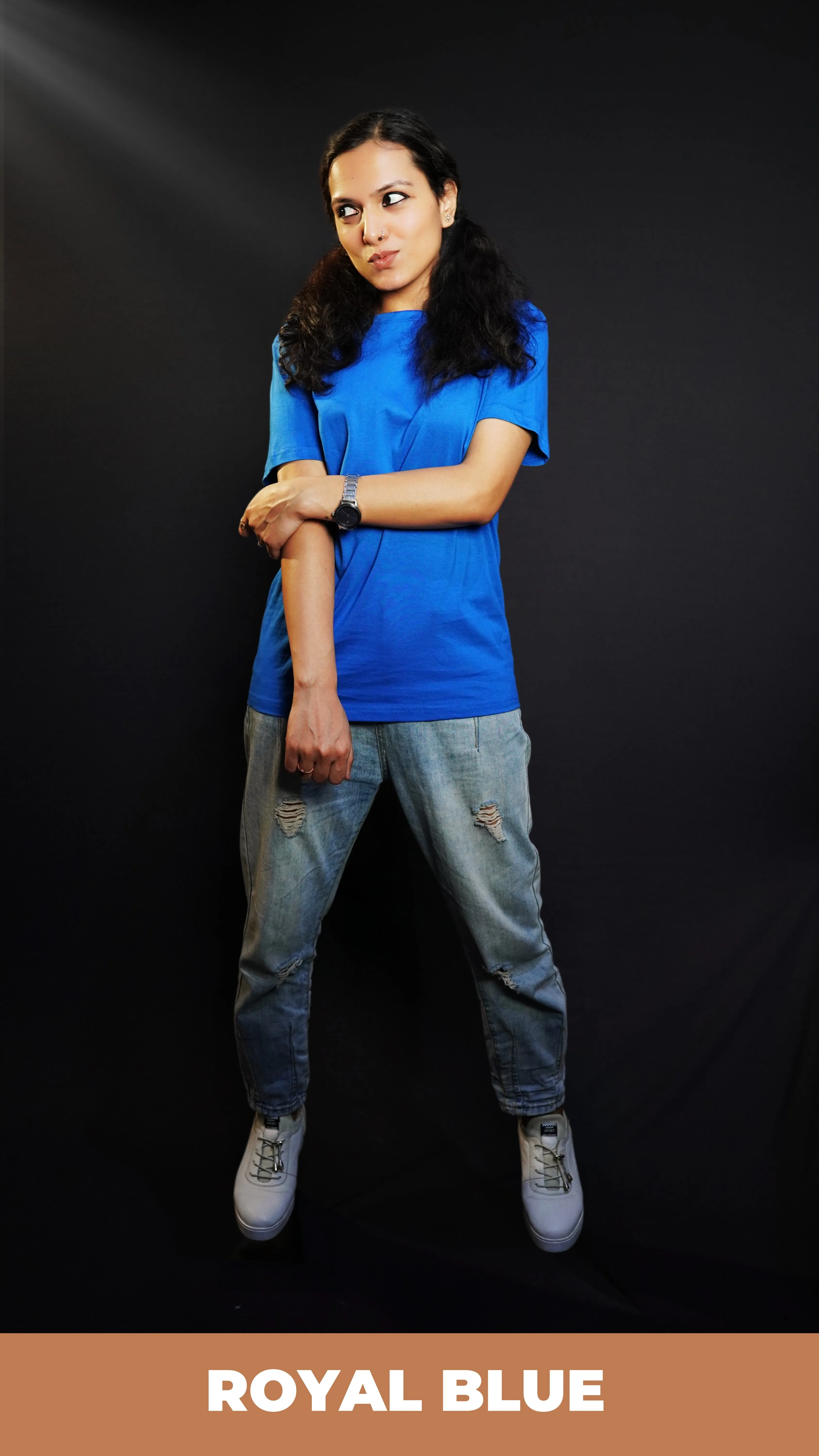 Unisex Royal Blue T shirt