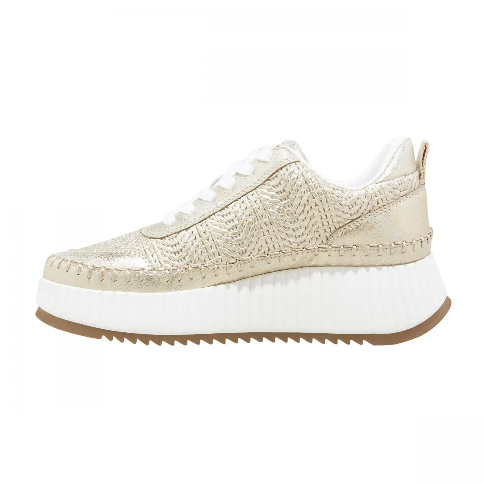 Universal Thread Persephone Sneakers with Memory Foam Insole Gold Yellow 8M