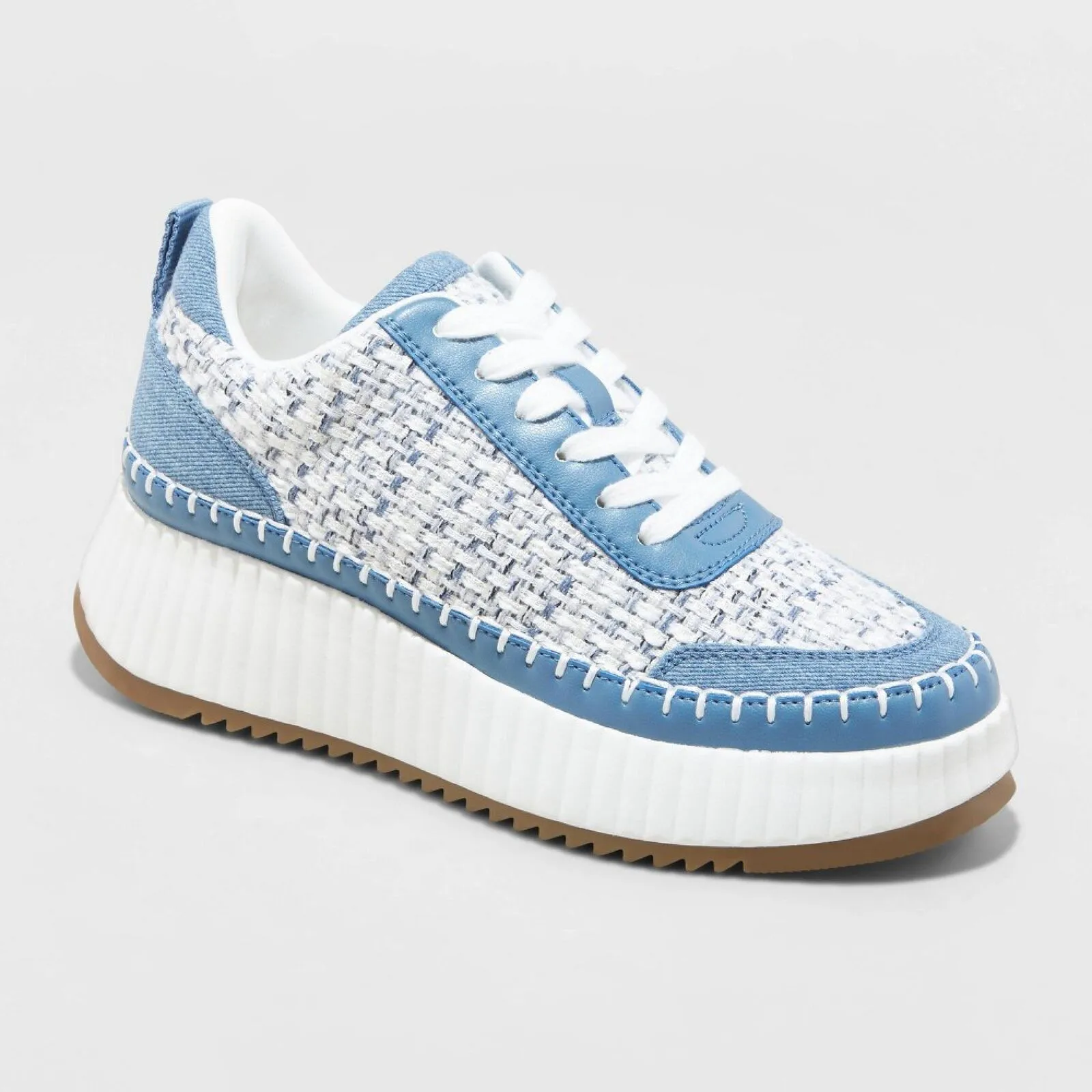 Universal Thread Women's Persephone Sneakers with Memory Foam Insole Blue 9M