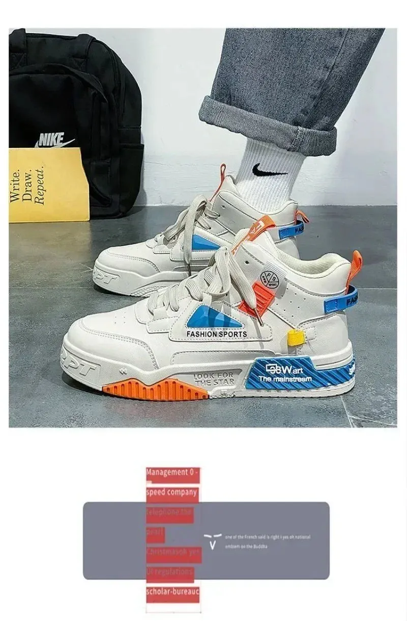 UrbanFlex 2024 Men's Hip Hop Skate Sneakers