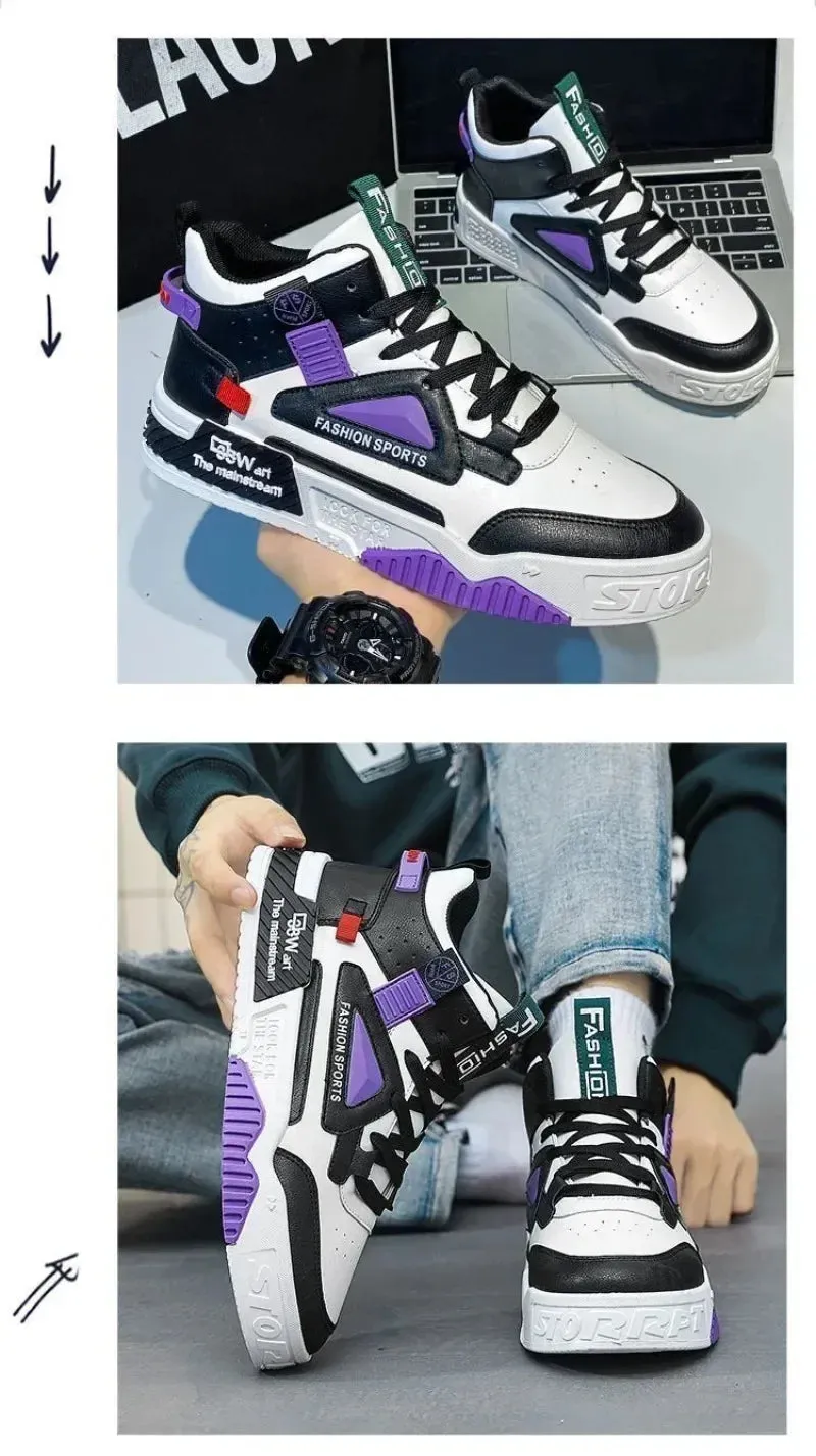 UrbanFlex 2024 Men's Hip Hop Skate Sneakers