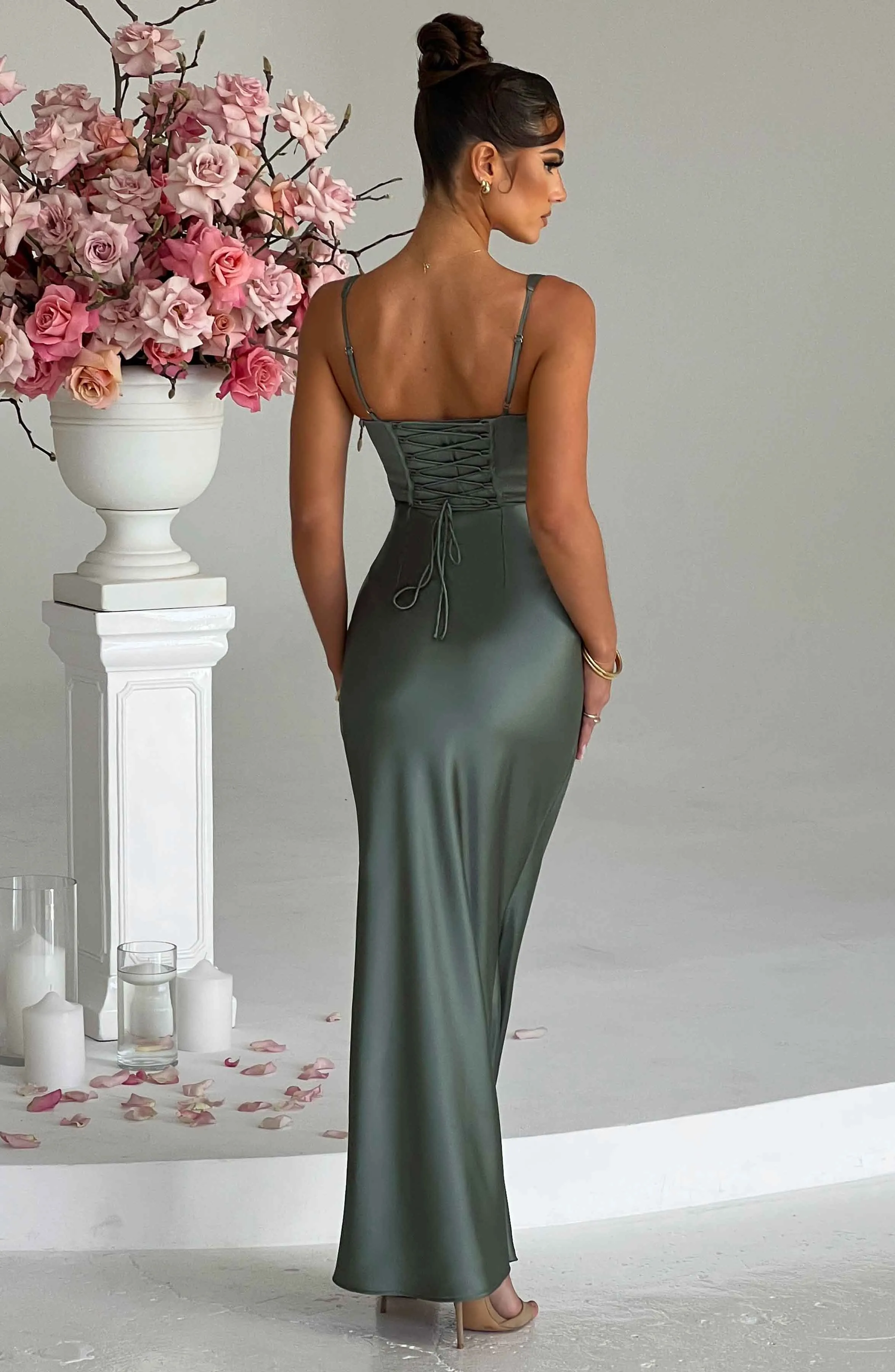 Vera Maxi Dress - Sage Green
