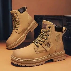 Victor | Stylish Lace-Up Boots