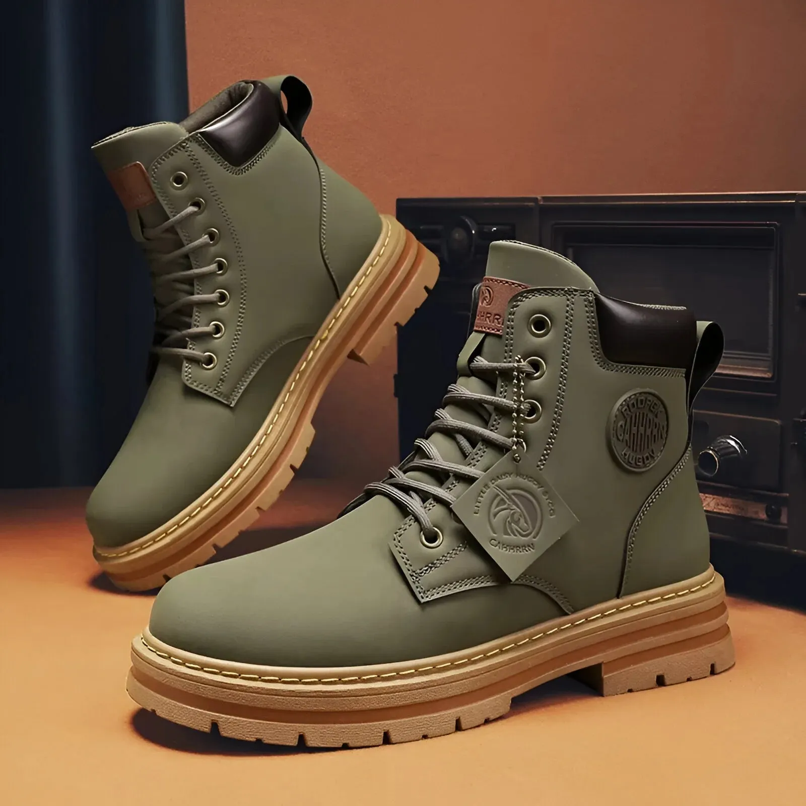 Victor | Stylish Lace-Up Boots