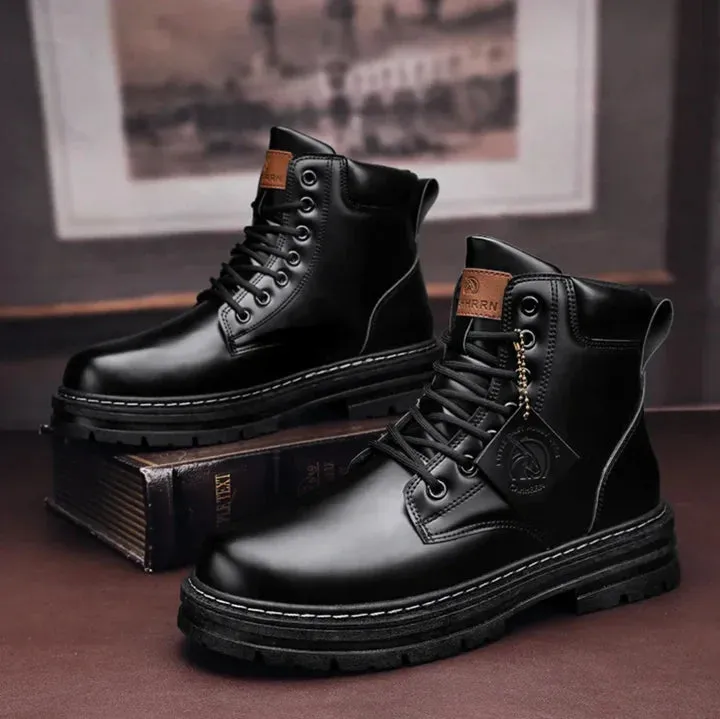 Victor | Stylish Lace-Up Boots