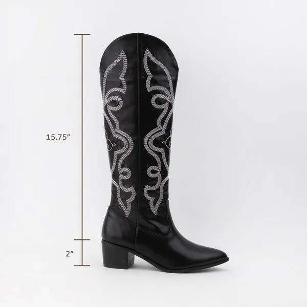 Walking Tall Western Boots - Black