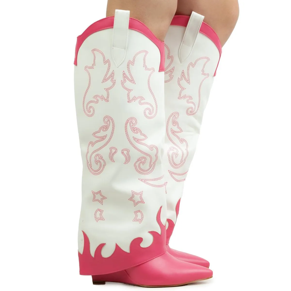 Wedge Western Boot