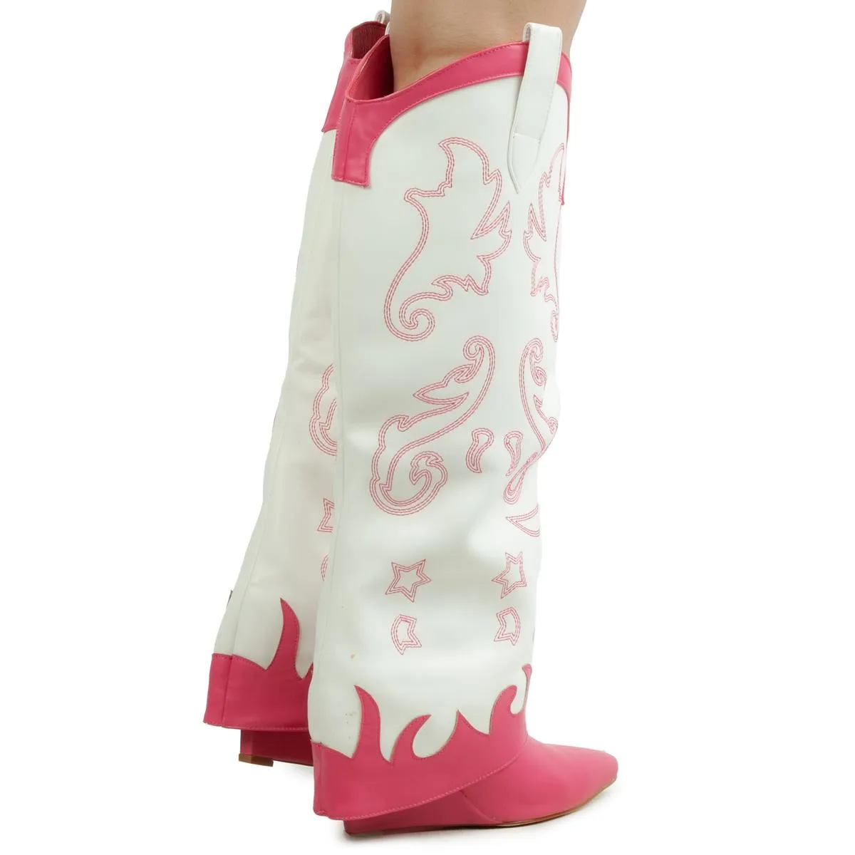 Wedge Western Boot
