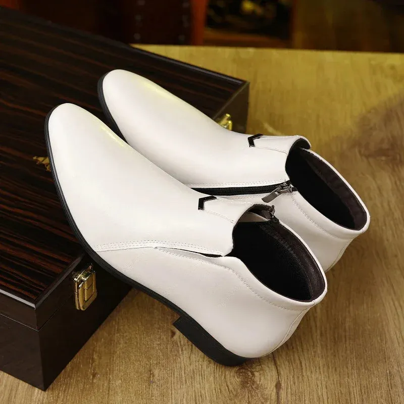 Wilfried™ Stylish Leather Zip-Up Boots