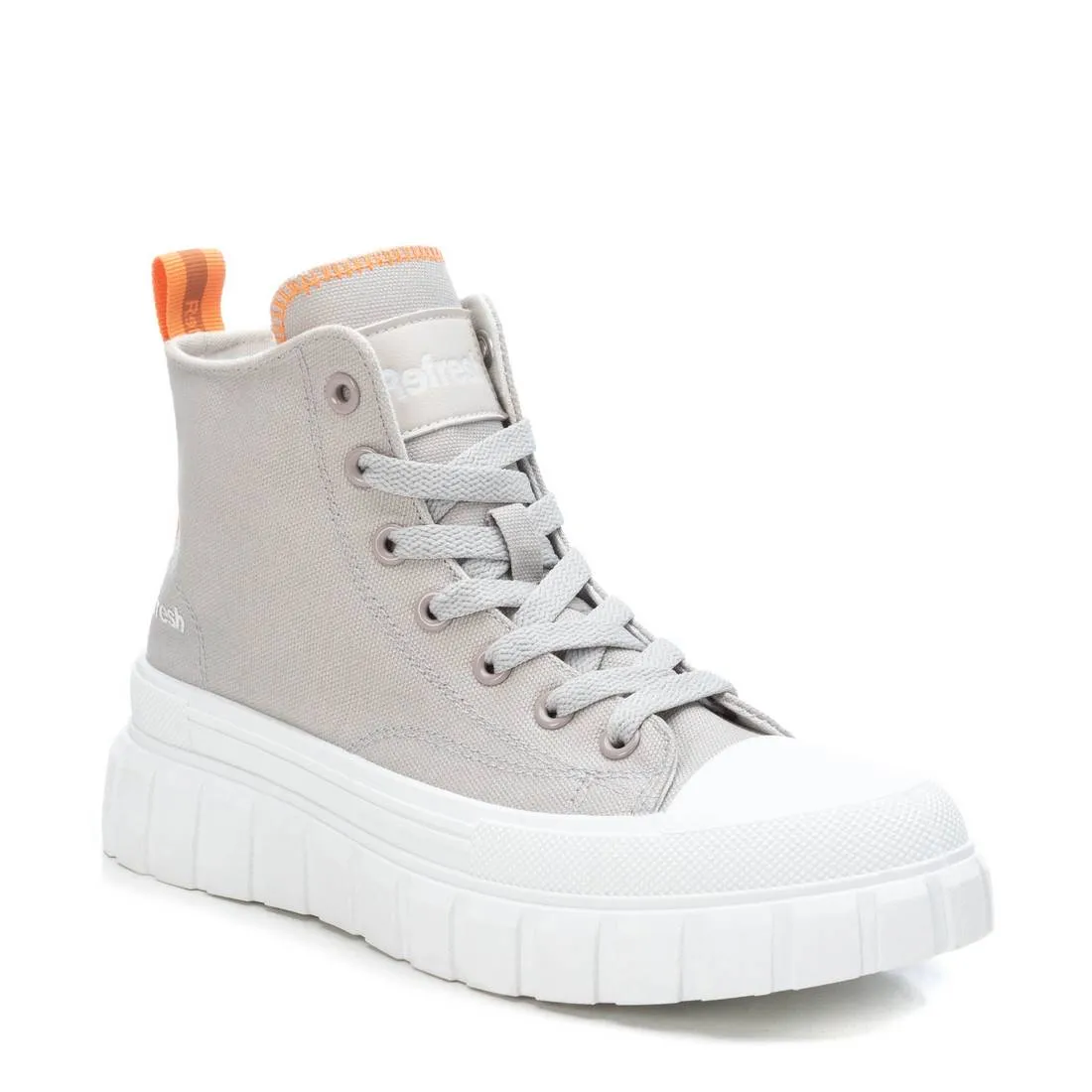 Women's canvas ankle boots 170791 GREY