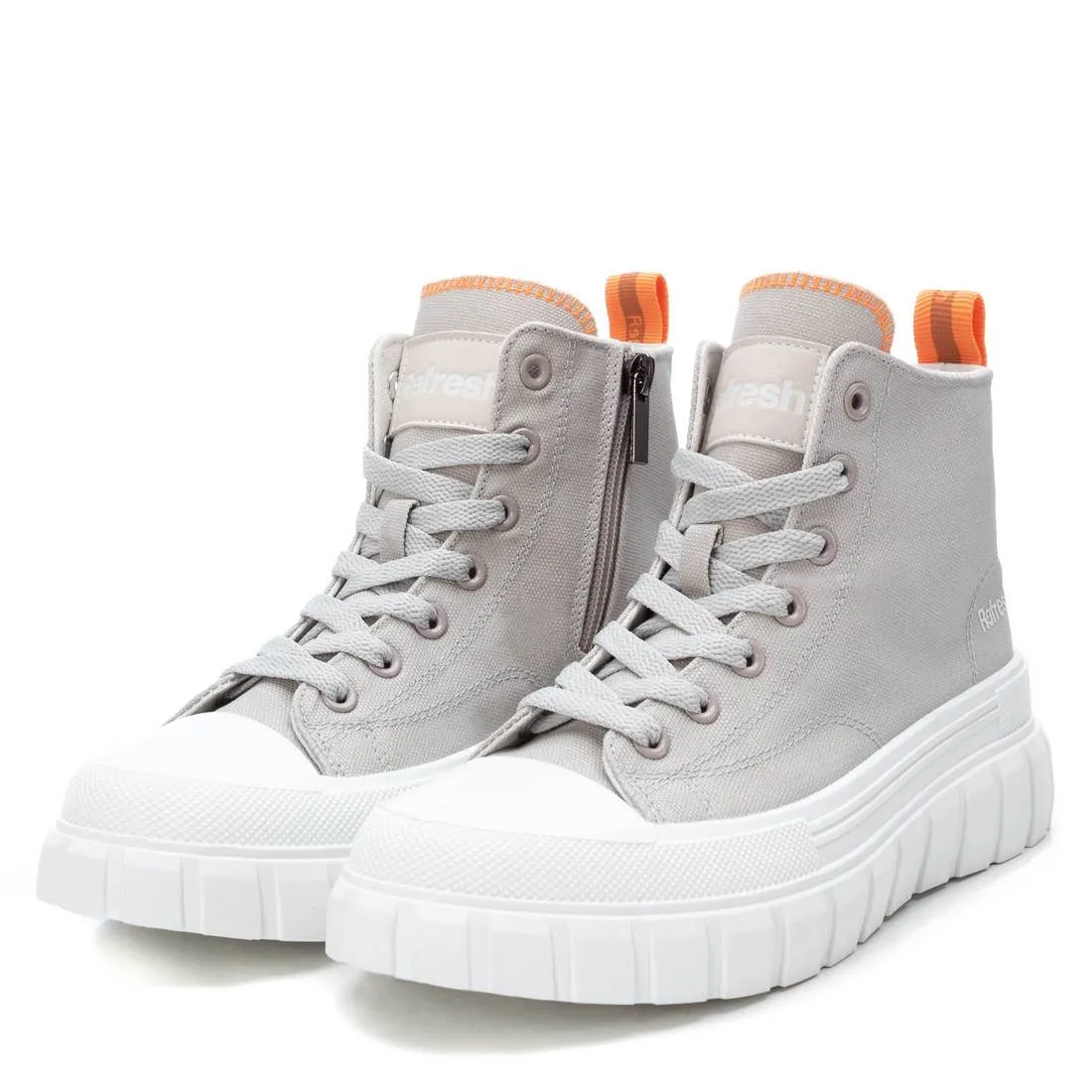 Women's canvas ankle boots 170791 GREY