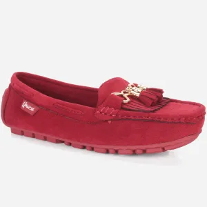 Womens "ISSA" Flat Comfy Slide In Moccasins