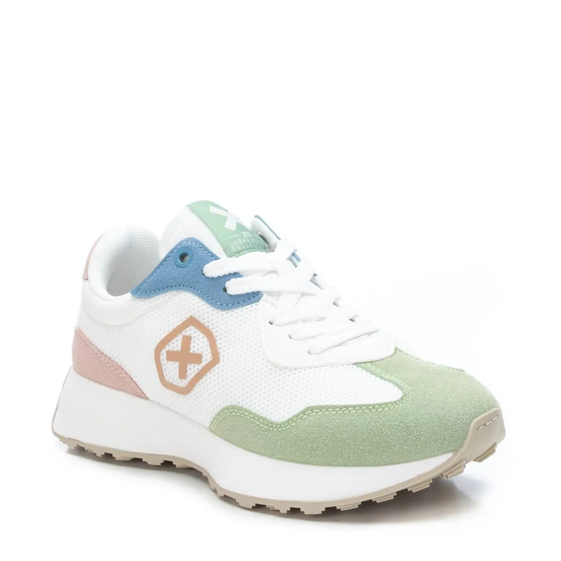 Women's Sneakers By XTI, 14074101 White With Multicolor Accent