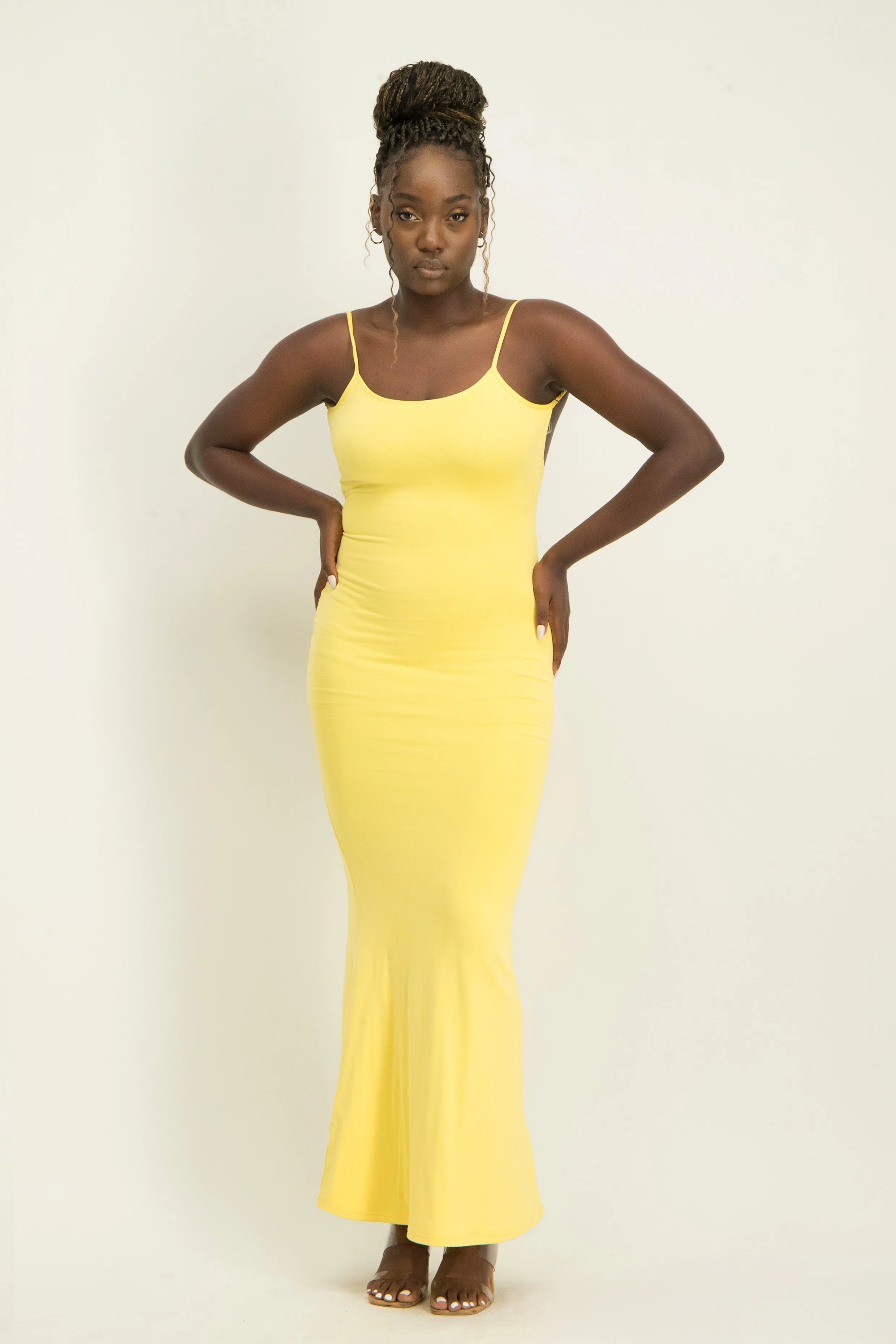 XTRA LENGTH Low Back Lounge Maxi Dress