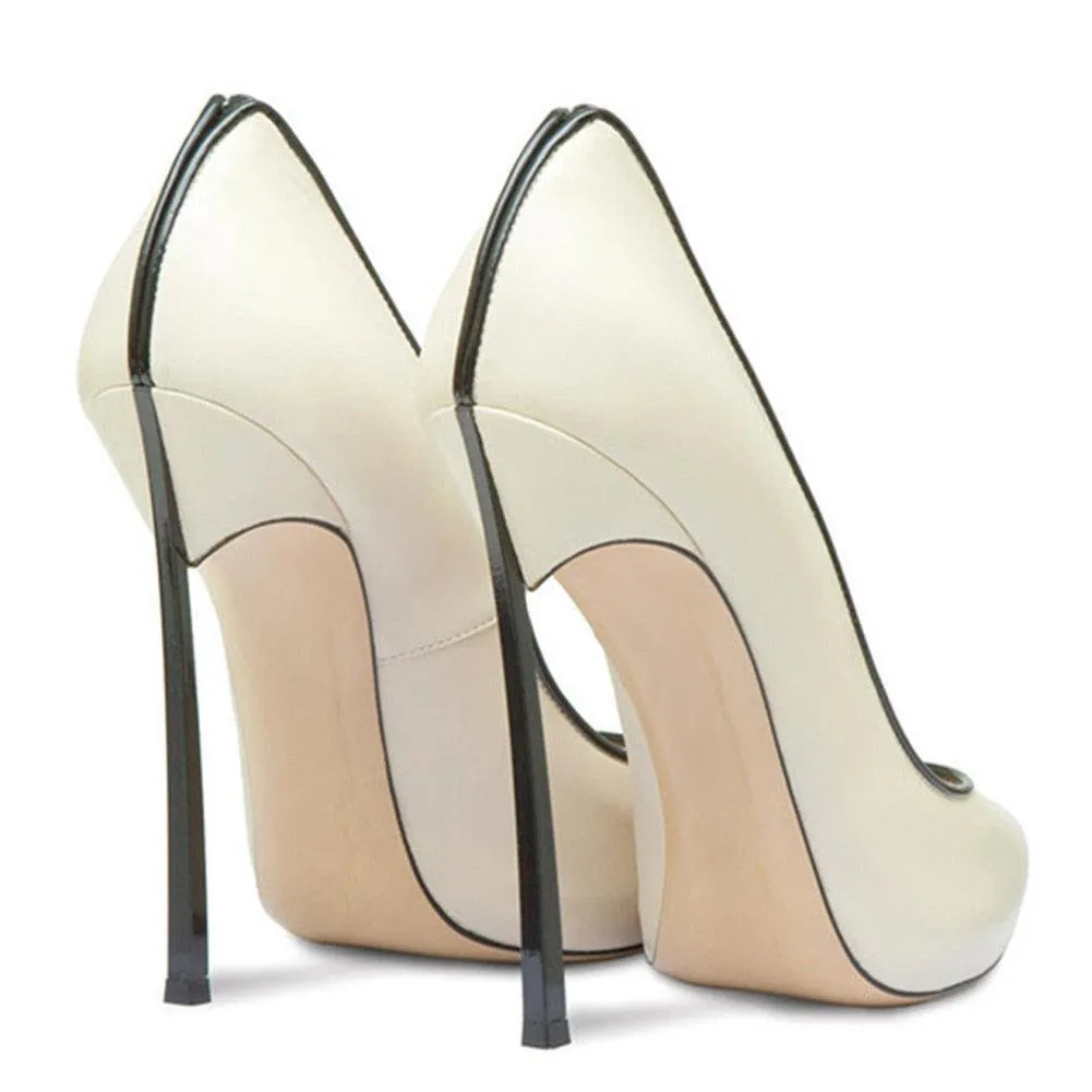 YSC 12 cm Stiletto Heels for Elegant Evenings
