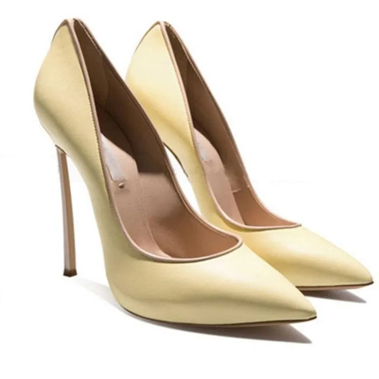 YSC 12 cm Stiletto Heels for Elegant Evenings