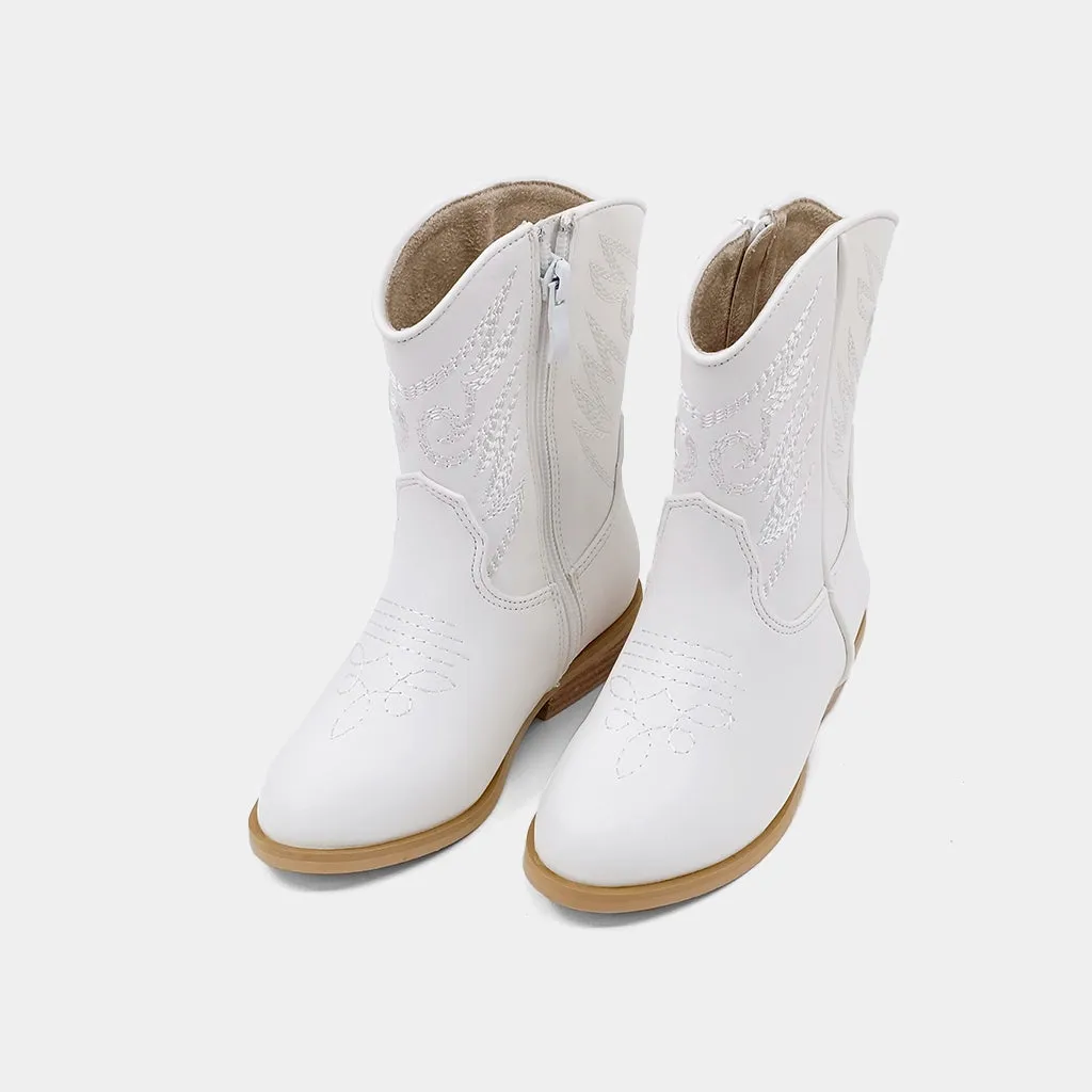Zahara Boot | White